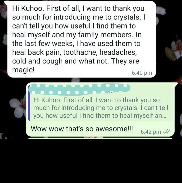 Client message for Kuhoo R Gupta